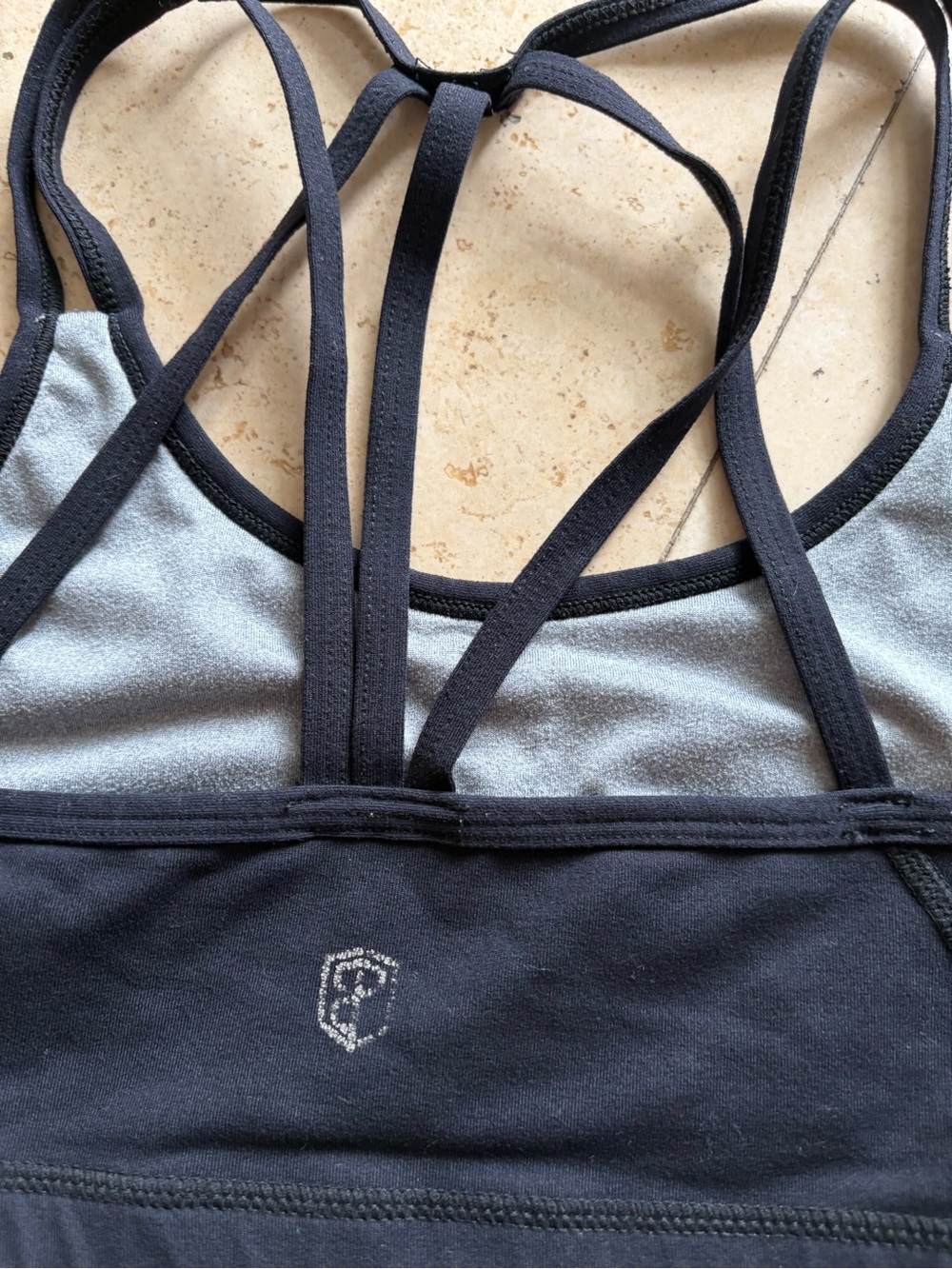 Born Primitive Black Strappy Sports Bra - Picture 3 of 4